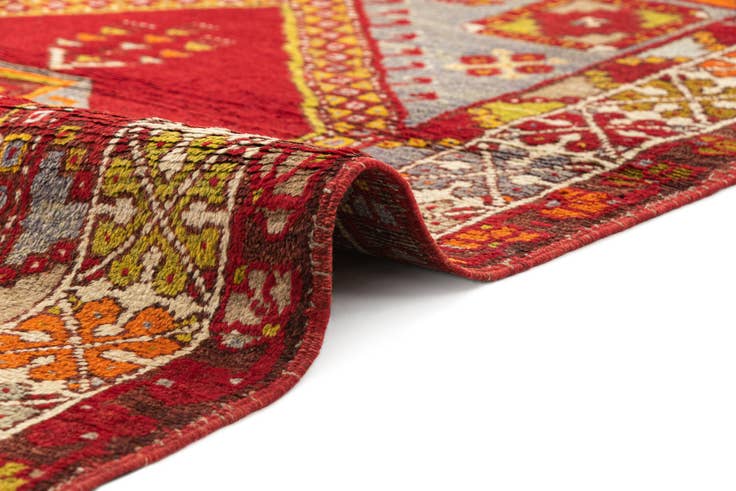 Detail image of 3' 7 x 6' Hand Knotted Kars Wool Rug