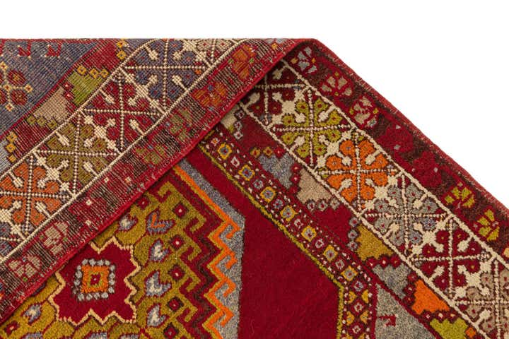 3' 7 x 6' Hand Knotted Kars Wool Rug