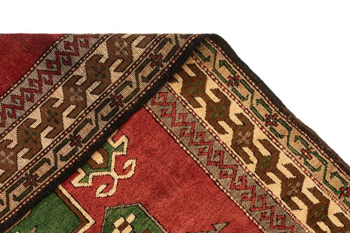 5' 3 x 8' 10 Hand Knotted Kars Wool Rug