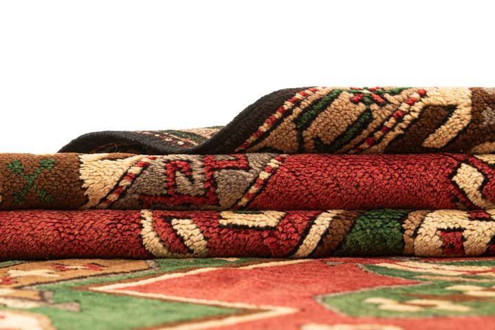 5' 3 x 8' 10 Hand Knotted Kars Wool Rug