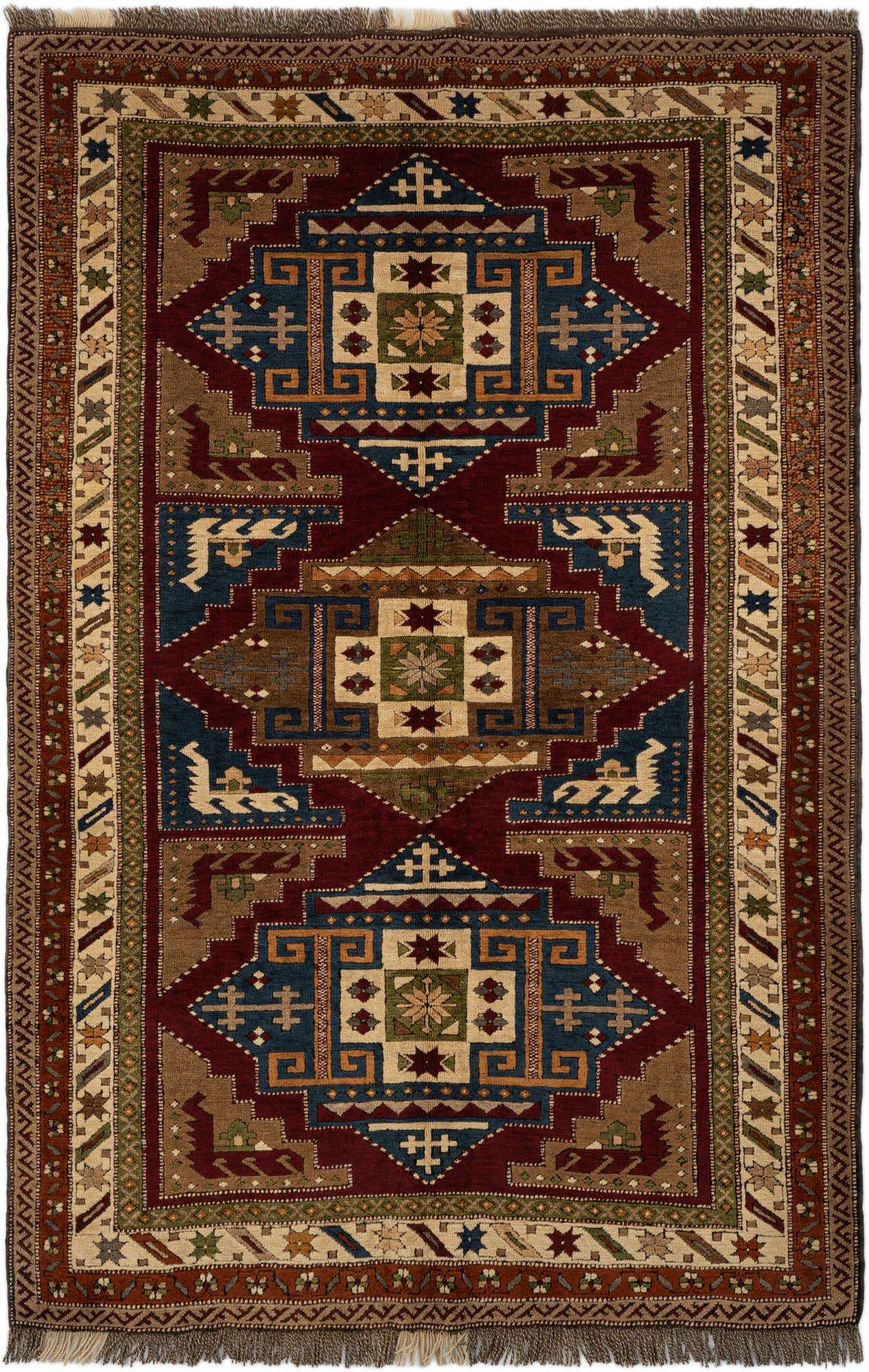4' 10 x 7' 2 Kars Wool Rug