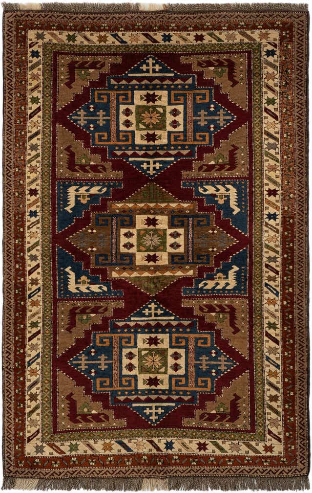4' 10 x 7' 2 Kars Wool Rug