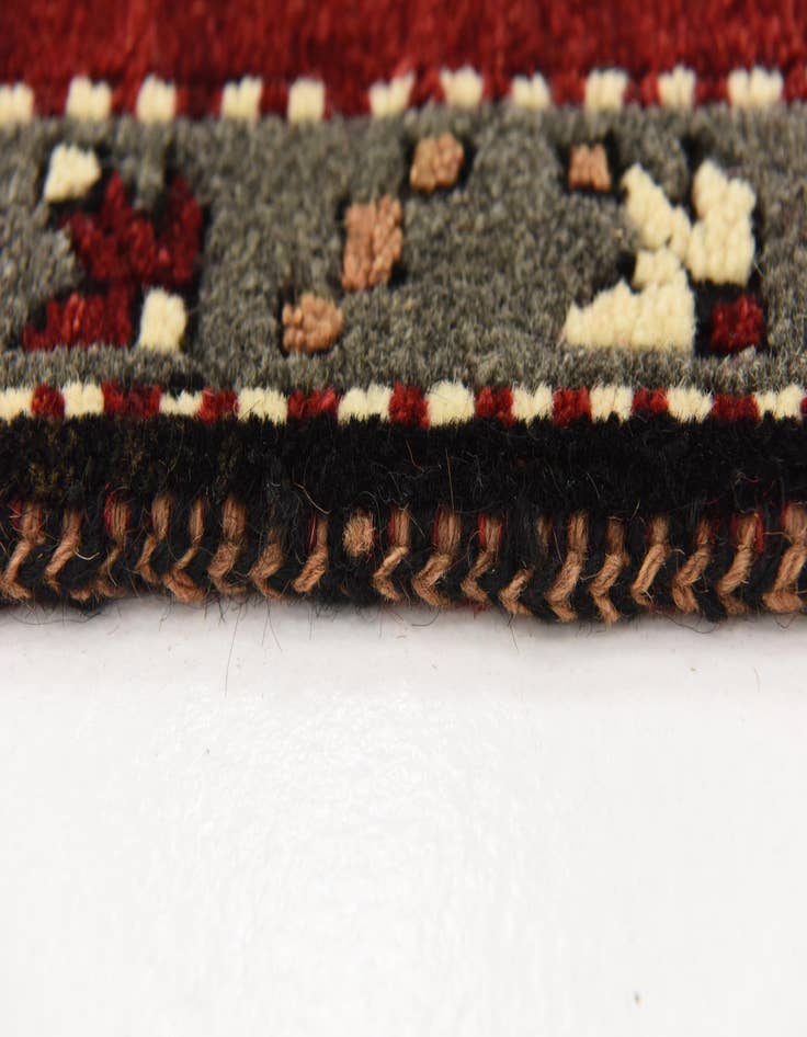 Detail image of 3' 3 x 6' 9 Hand Knotted Kars Wool Rug