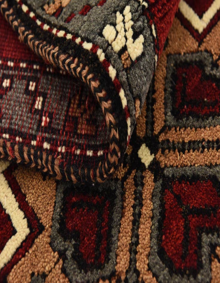 Detail image of 3' 3 x 6' 9 Hand Knotted Kars Wool Rug