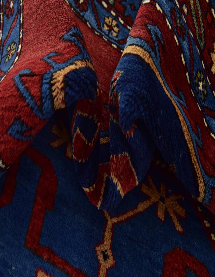 Detail image of 5' 4 x 9' 2 Hand Knotted Kars Wool Rug