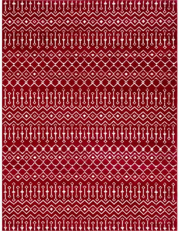 Red Kasbah Trellis Rug