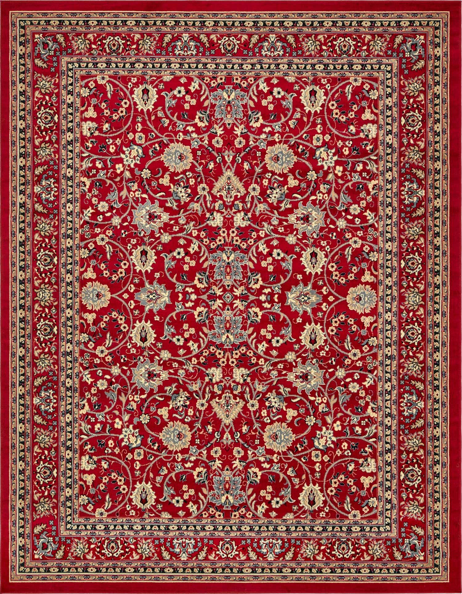 9' x 12' Kashan Design Rug