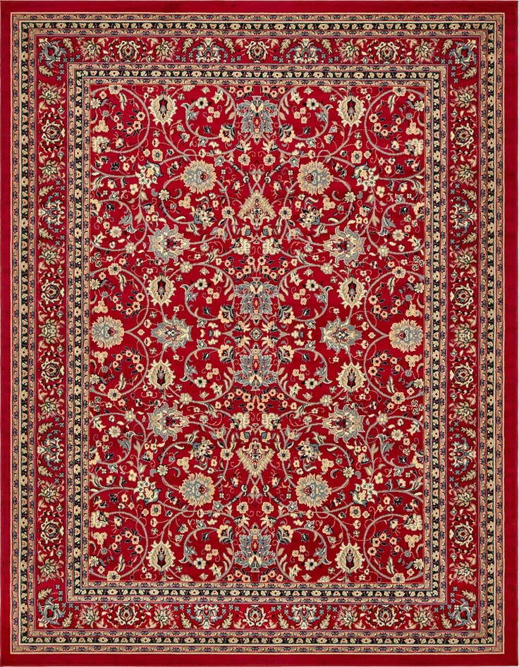 Detail image of 9' x 12' Kashan Design Rug