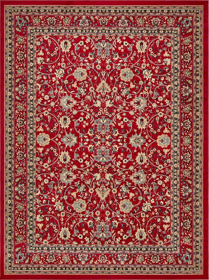 9' x 12' Kashan Design Rug
