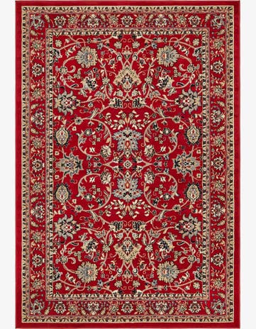 6' x 9' Kashan Design Rug