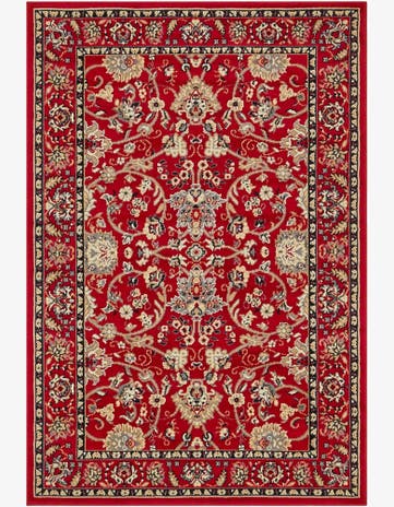 4' x 6' Kashan Design Rug