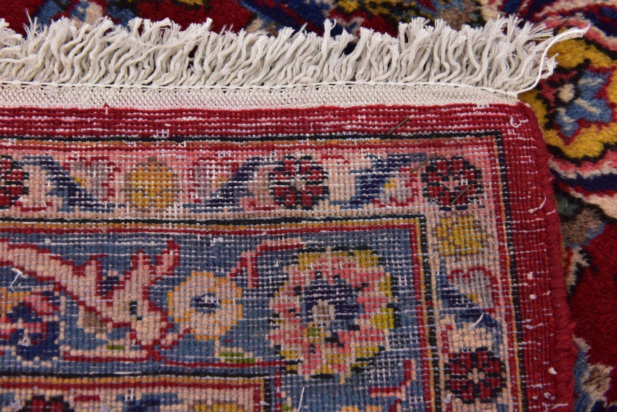 10' x 12' 10 Hand Knotted Kashan Persian Wool Rug