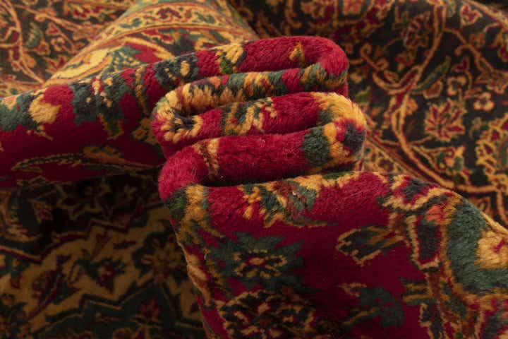 9' 9 x 12' 10 Kashan Wool Rug