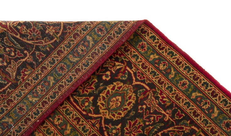 Detail image of 9' 9 x 12' 10 Kashan Wool Rug