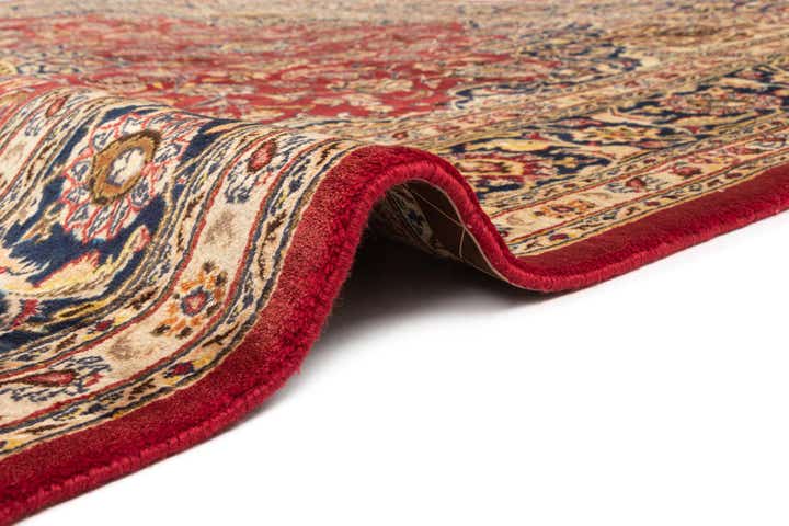 9' 7 x 12' 6 Kashan Wool Rug