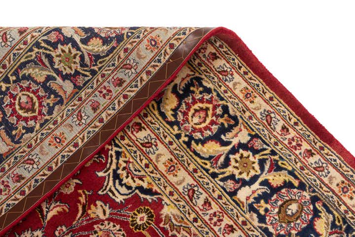 9' 7 x 12' 6 Kashan Wool Rug