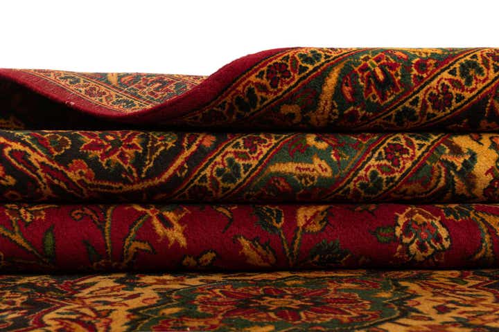 9' 7 x 12' 6 Kashan Wool Rug