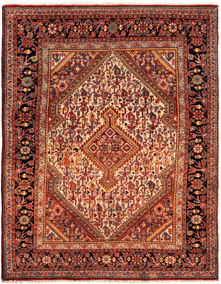 Detail image of 3' 5 x 5' 6 Kashan Rug