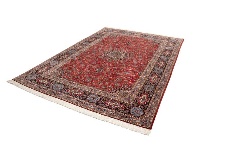 Detail image of 8' x 11' 3 Kashan Wool Rug