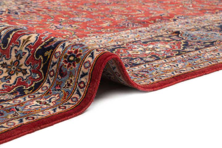 8' x 11' 3 Kashan Wool Rug