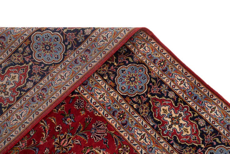 Detail image of 8' x 11' 3 Kashan Wool Rug