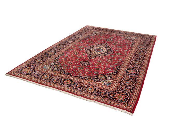 8' 1 x 11' 5 Kashan Wool Rug