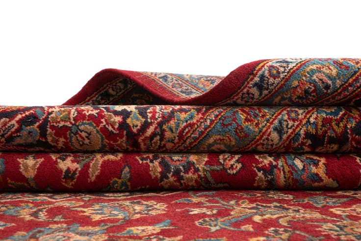 Detail image of 7' 1 x 10' 6 Kashan Wool Rug