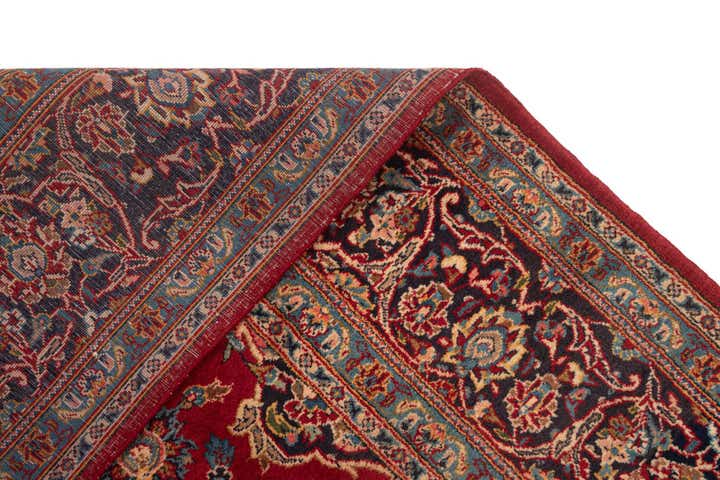 7' 1 x 10' 6 Kashan Wool Rug