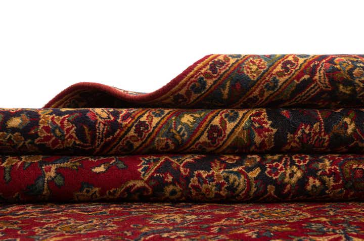7' 7 x 10' 9 Kashan Wool Rug
