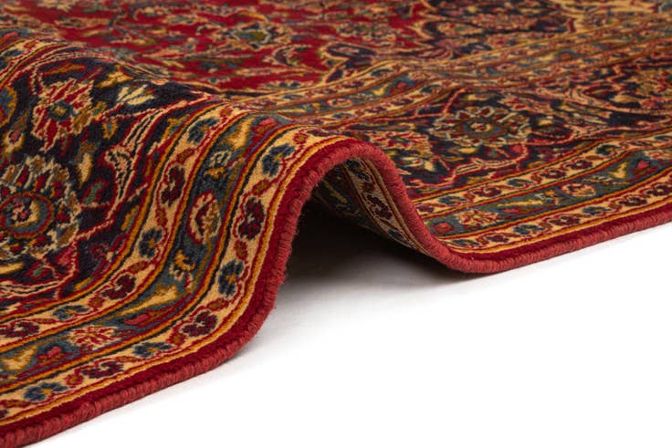 Detail image of 7' 7 x 10' 9 Kashan Wool Rug