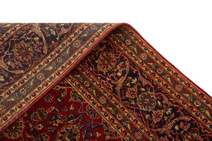 7' 7 x 10' 9 Kashan Wool Rug