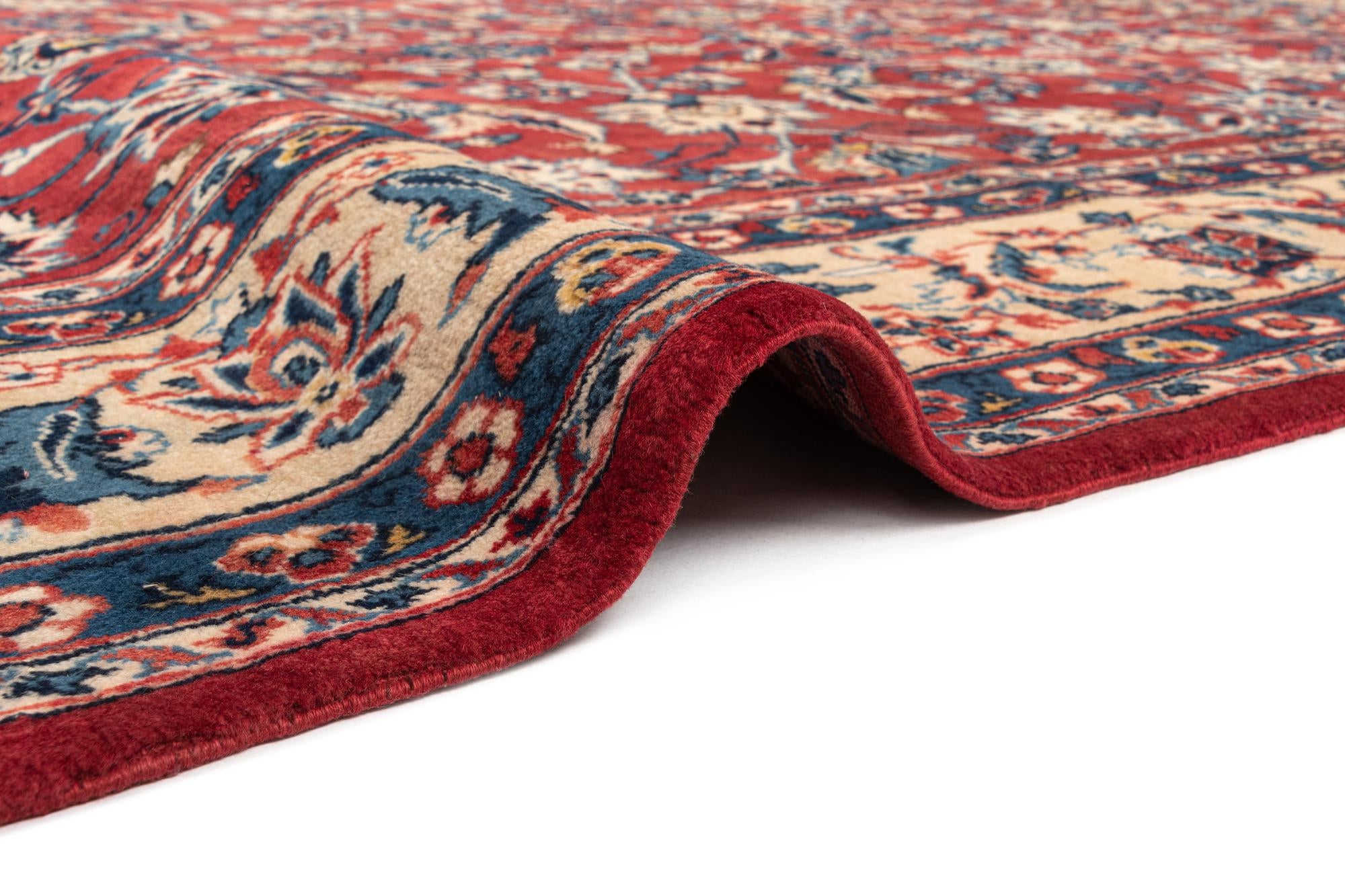 6' 5 x 10' Kashan Wool Rug