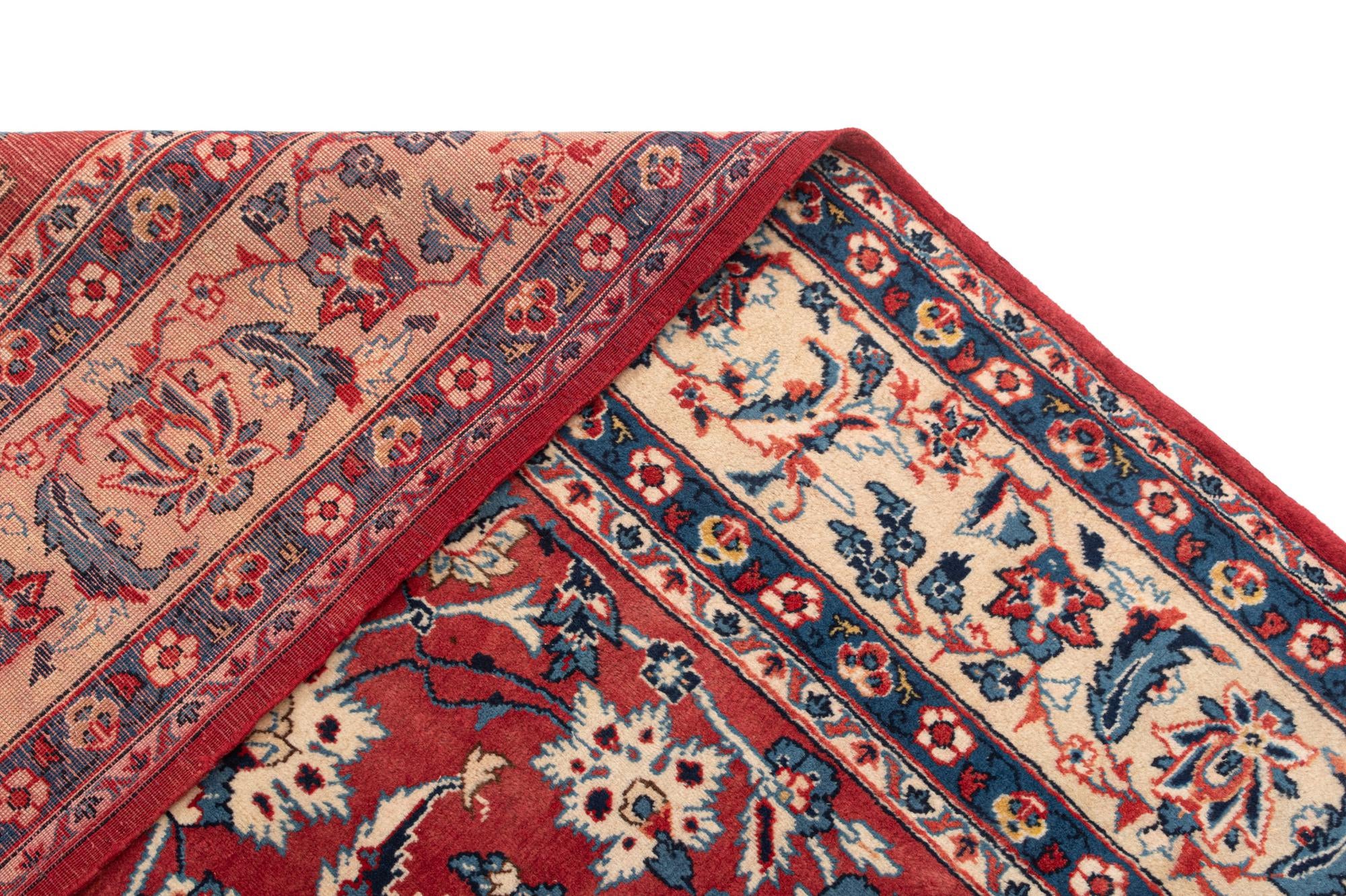 6' 5 x 10' Kashan Wool Rug