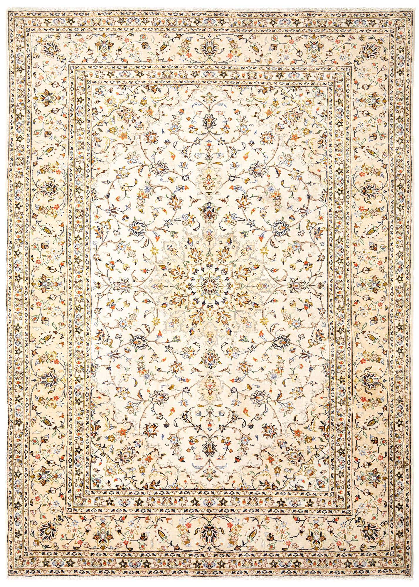 8' 2 x 11' 4 Kashan Wool Rug