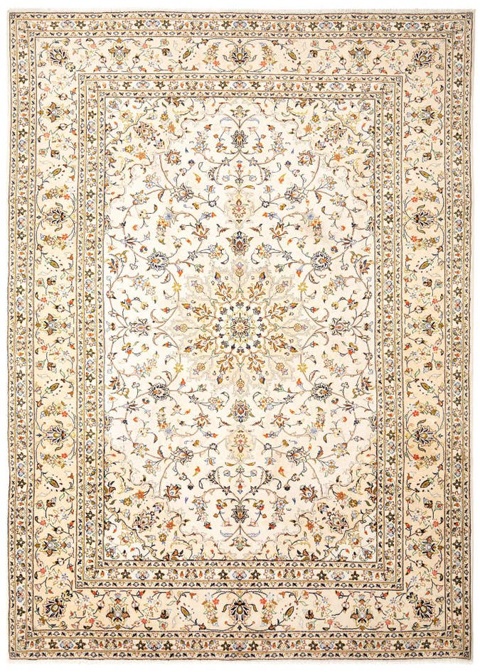 Detail image of 8' 2 x 11' 4 Kashan Wool Rug