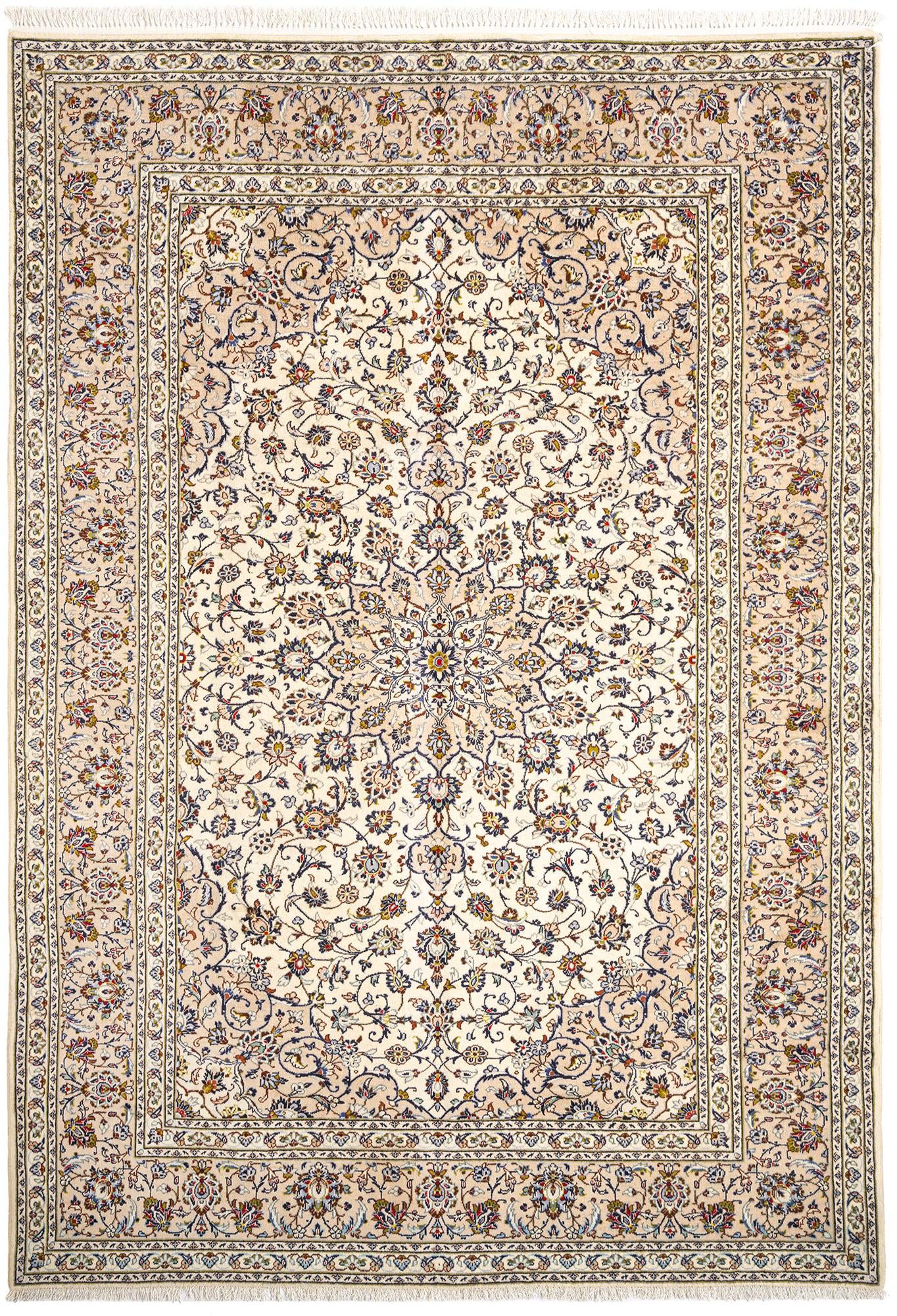 8' 2 x 11' 6 Kashan Wool Rug
