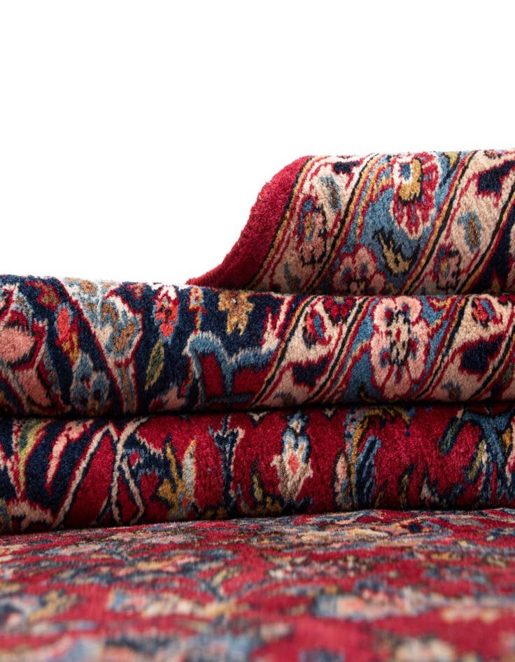 Detail image of 10' 9 x 15' 4 Kashan Wool Rug