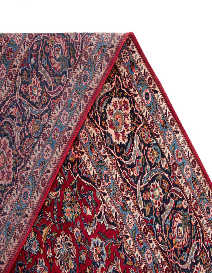 Detail image of 10' 9 x 15' 4 Kashan Wool Rug