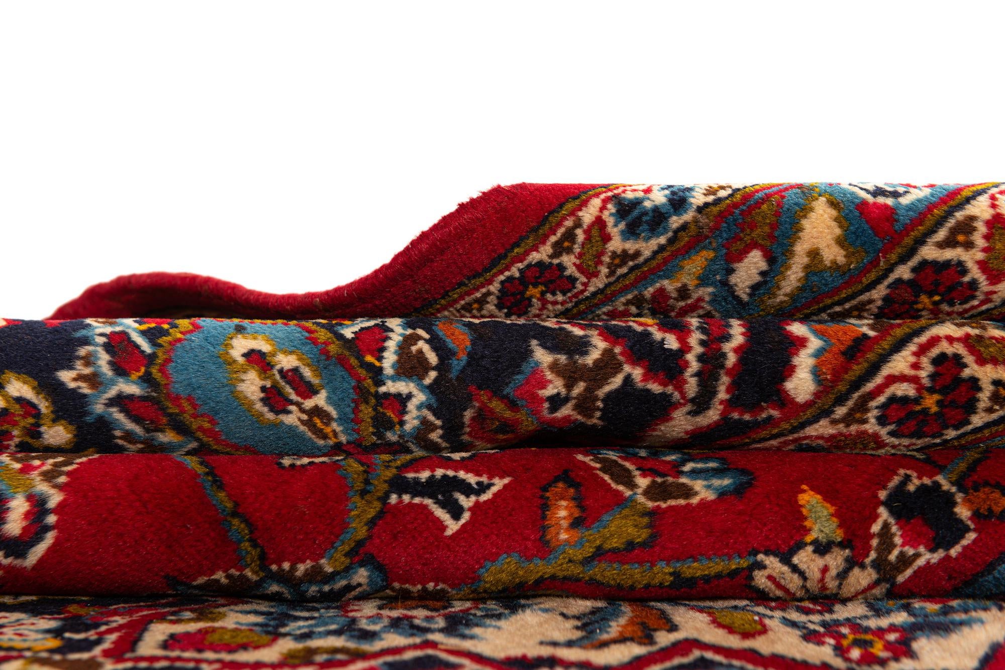 9' 7 x 13' 1 Kashan Rug