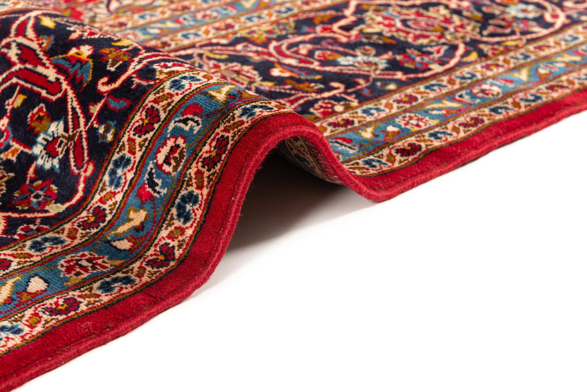 9' 7 x 13' 1 Kashan Rug