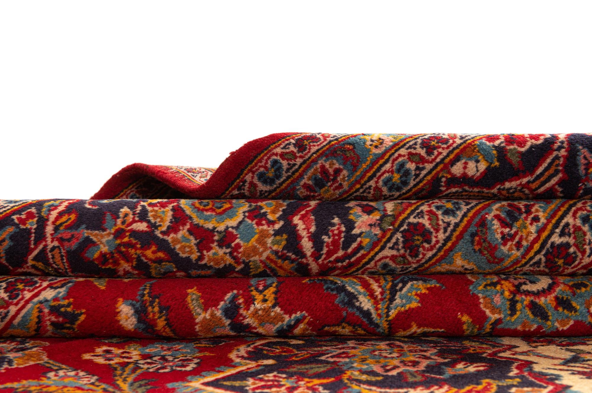 9' 8 x 13' 2 Kashan Rug