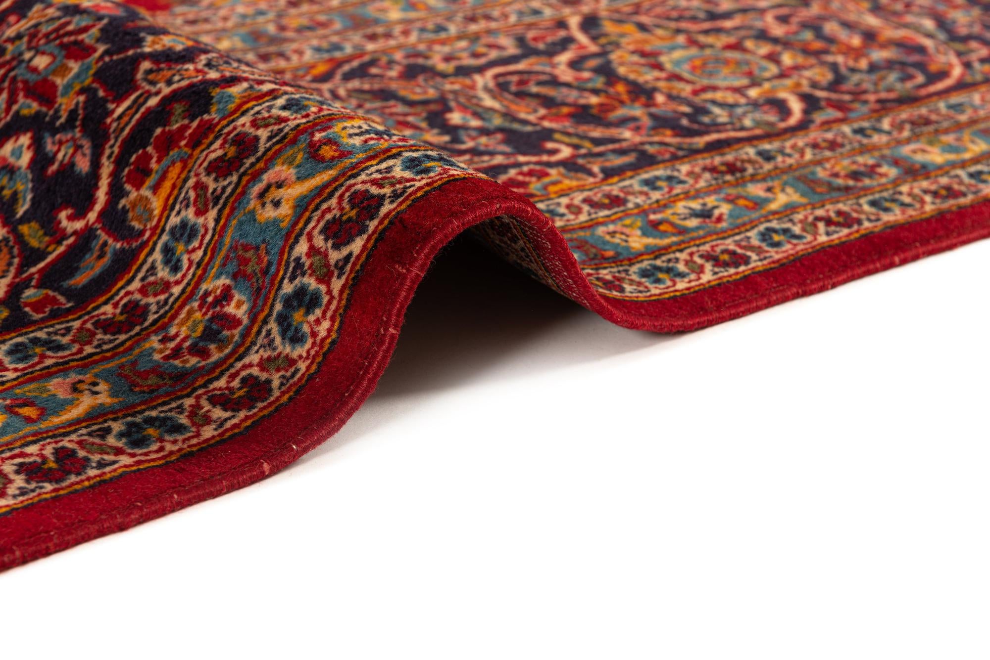 9' 8 x 13' 2 Kashan Rug