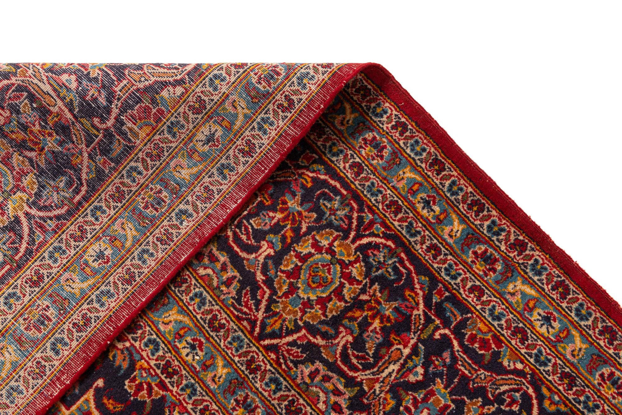 9' 8 x 13' 2 Kashan Rug
