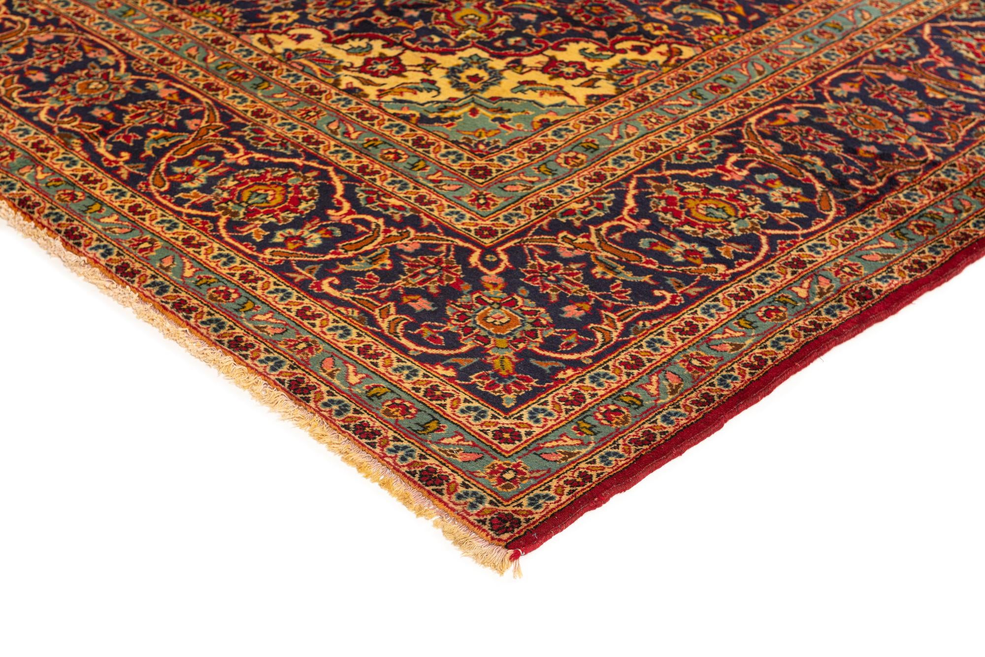9' 7 x 12' 8 Kashan Rug