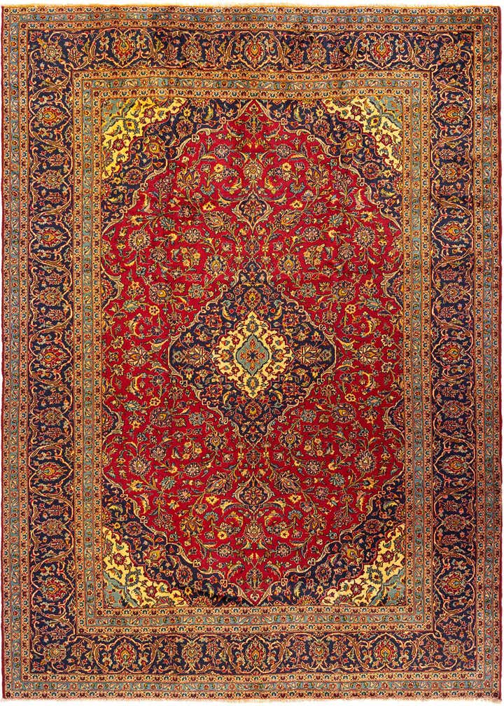 9' 7 x 12' 8 Kashan Rug
