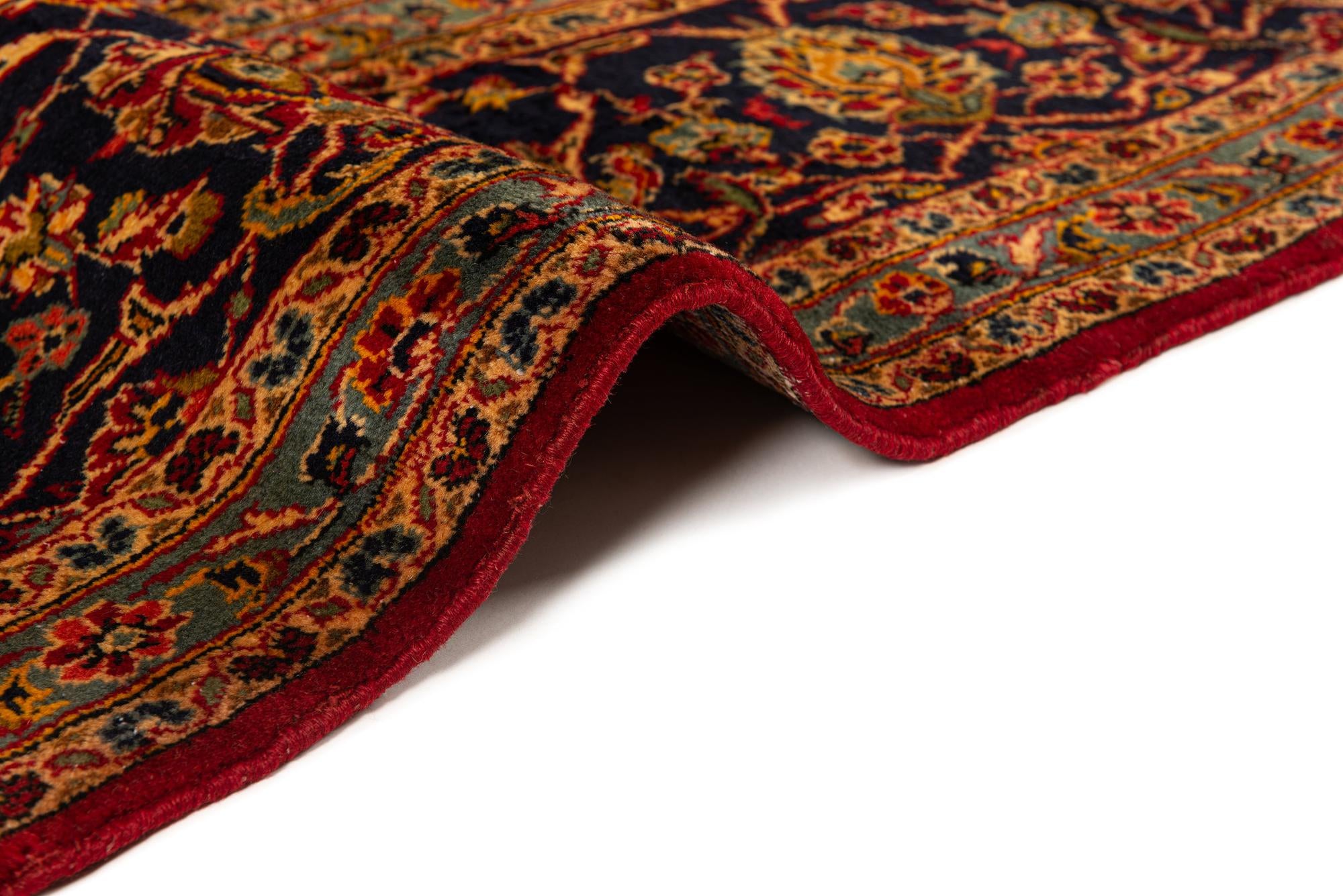 9' 9 x 13' 11 Kashan Rug