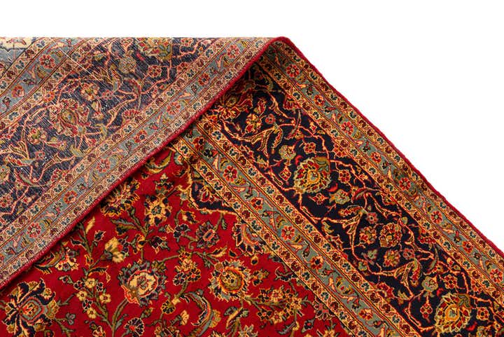 9' 9 x 13' 11 Kashan Rug