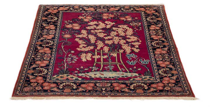 3' 7 x 5' 1 Kashan Wool Rug