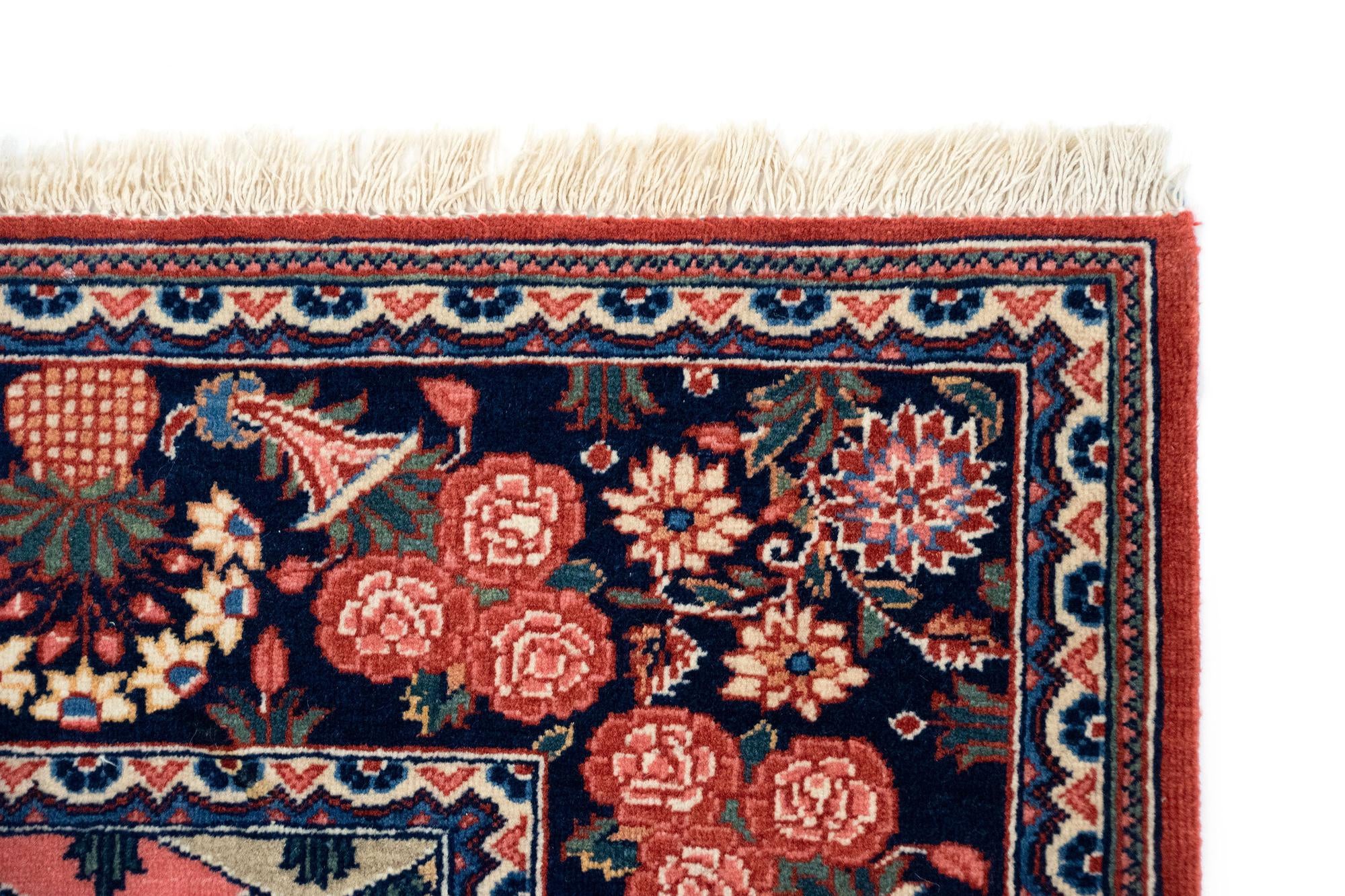 3' 7 x 5' 1 Kashan Wool Rug