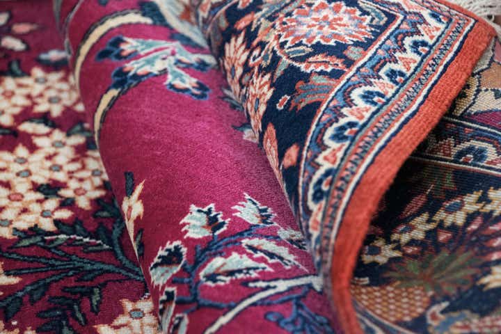 3' 7 x 5' 1 Kashan Wool Rug